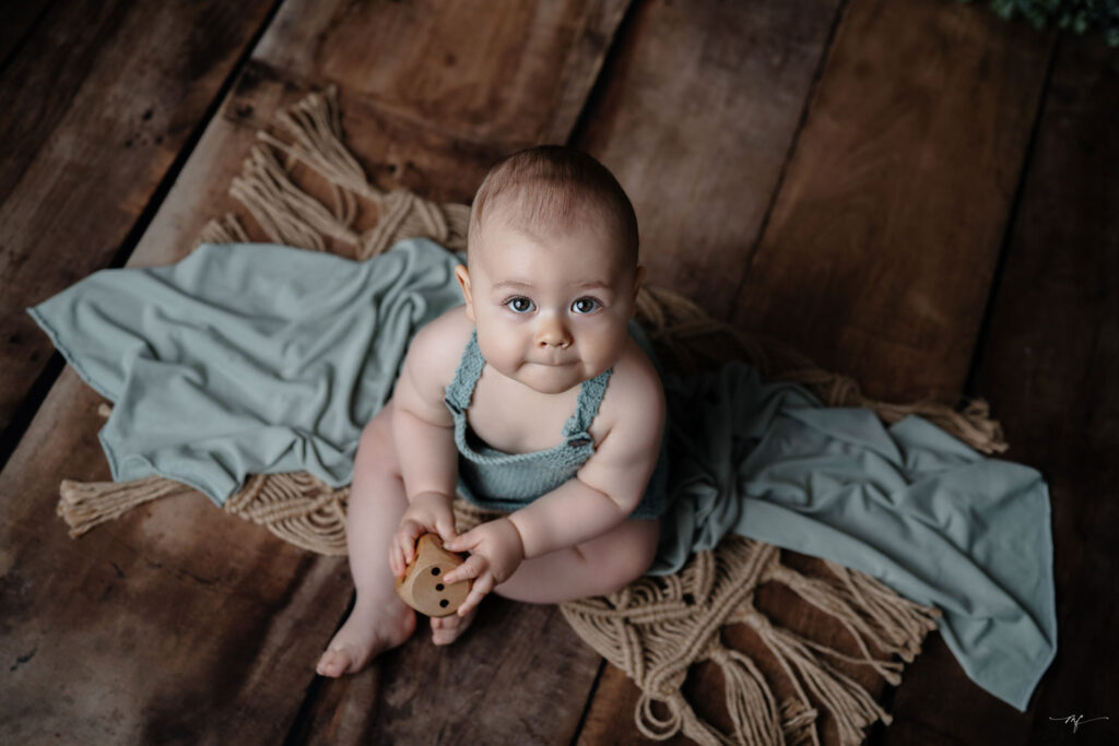séance photo naissance bébé en studio en Normandie près de Beuzeville
