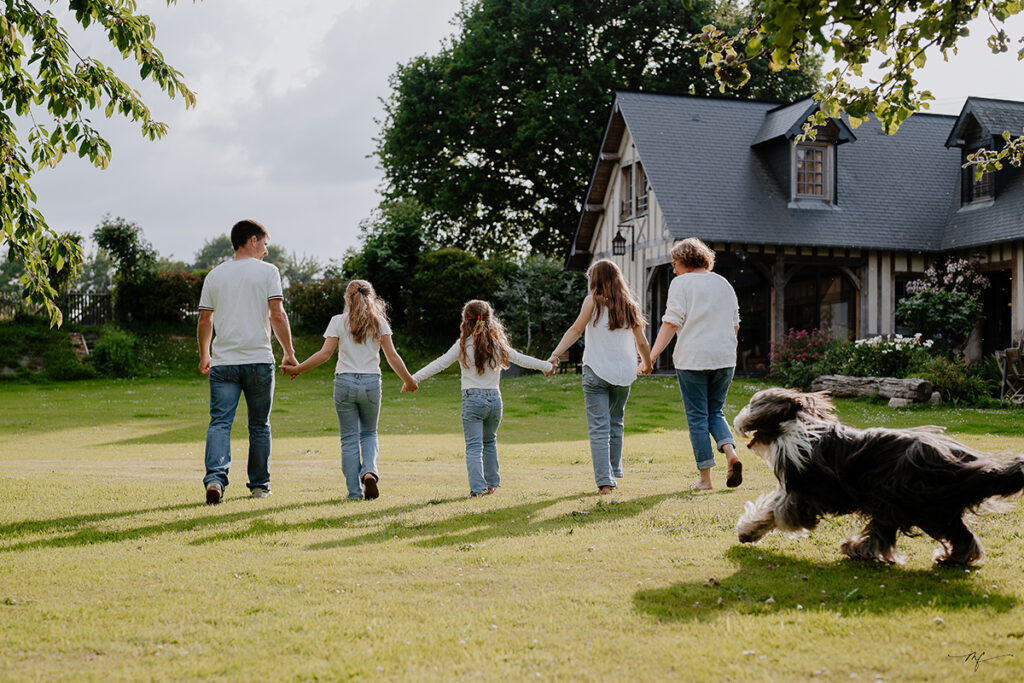séance photo famille lifestyle Beuzeville