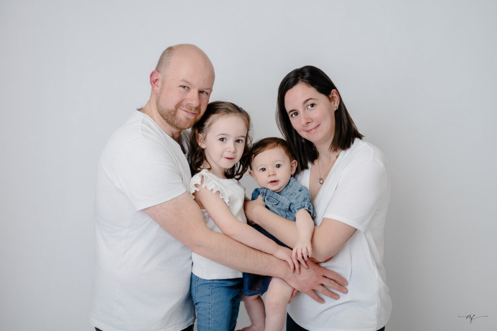 séance photo bébé en studio en Normandie près de Pont Lévêque