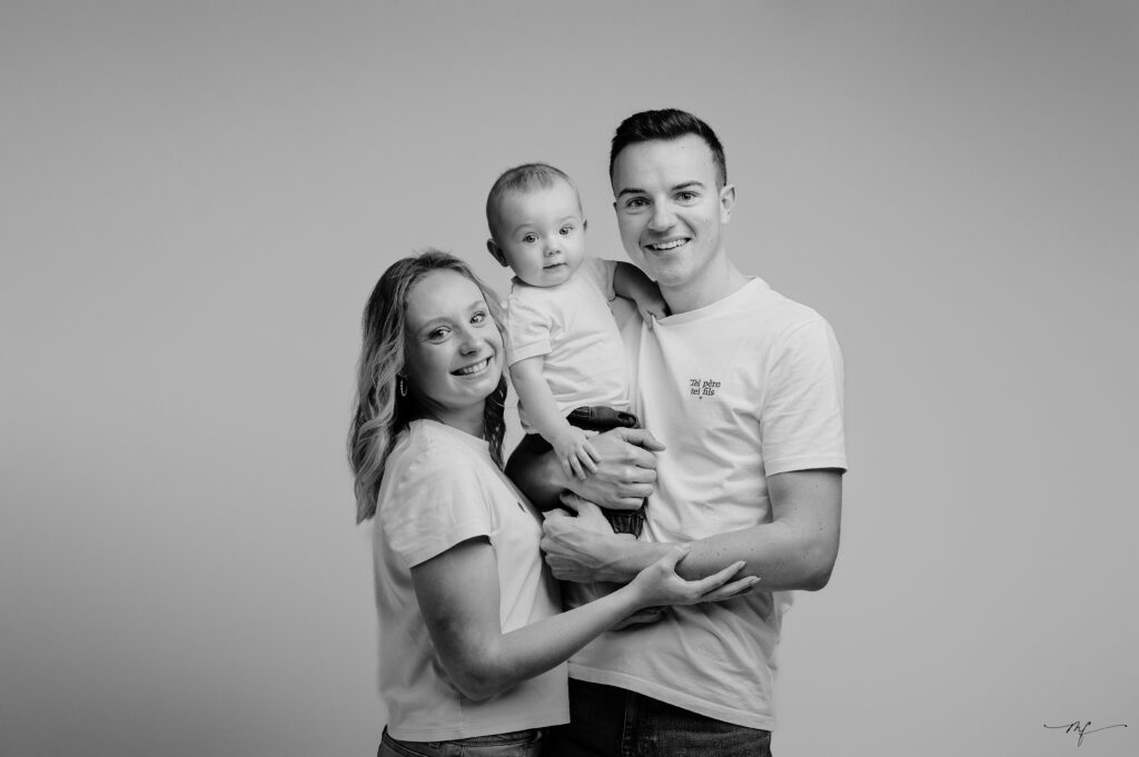 séance photo bébé en studio en Normandie près de Beuzeville